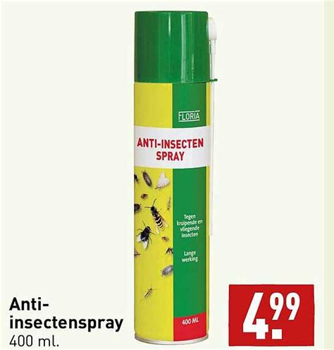 Floria Anti Insectenspray Aanbieding Bij Aldi Folders Nl