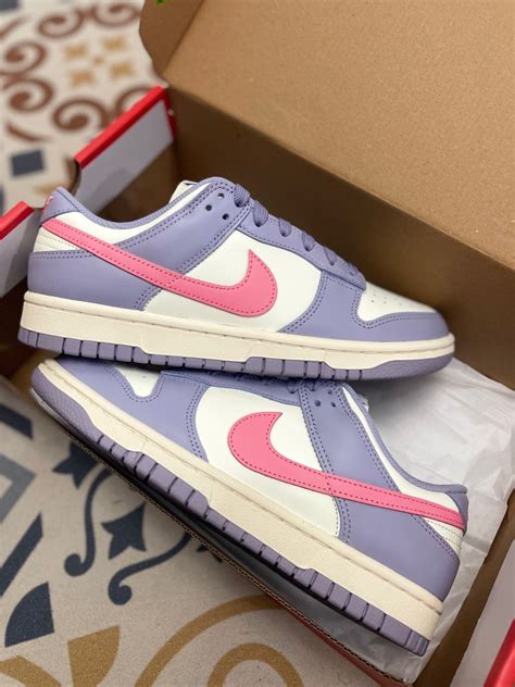 Nike Dunk Low Indigo Haze Women S Fashion Footwear Sneakers On Carousell