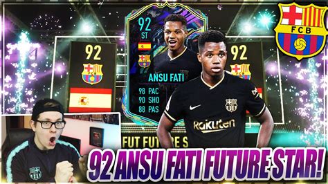 FIFA 21 OMG ANSU FATI FUTURE STARS IM TEST ABSOLUT OP YouTube