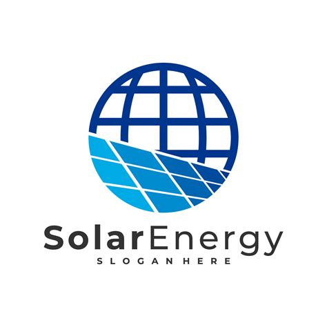 World Solar Logo Vector Template Creative Sun Energy Logo Design