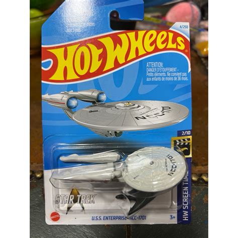 Hot wheels 2024 風火輪 星艦迷航記 U S S Enterprise 企業號 NCC 1701 蝦皮購物