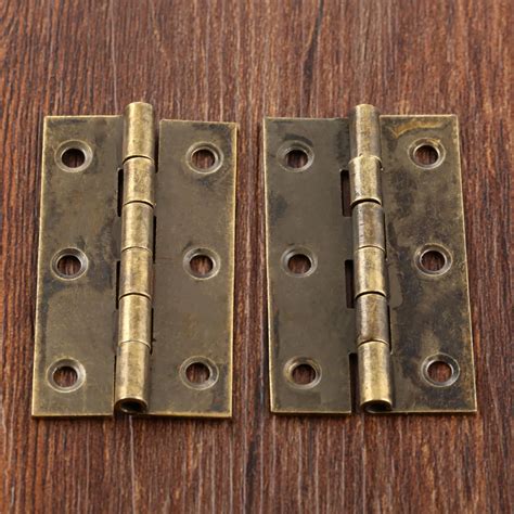 Dreld Pcs X Mm Furniture Cabinet Drawer Door Butt Hinge Antique