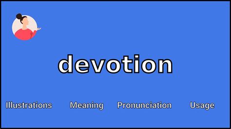 Devotion Meaning And Pronunciation Youtube