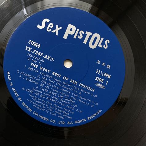 SEX PISTOLS THE VERY BEST OF LP レコード プロモ盤 セックス ピストルズ Sex Pistols 売買された