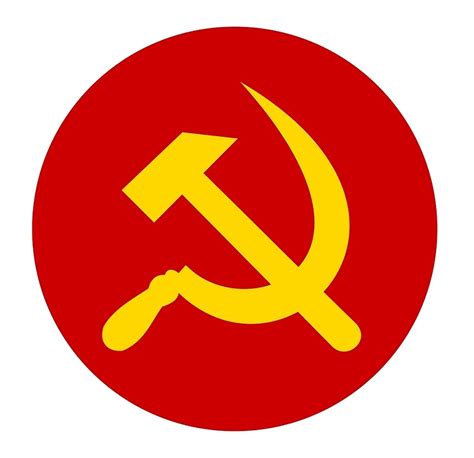 "Hammer and Sickle in circle" Posters by beccaooo | Redbubble