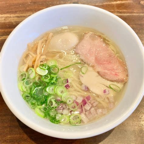 貝と牛の中華そばうみ虎海田店貝出汁中華そば塩広島県安芸郡海田町探訪873 全国ラーメン制覇道´∀`