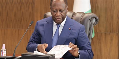 Alassane Ouattara Face La Tentation Russe Dibrahim Traor Jeune