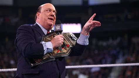 Wwe Paul Heyman On His Induction Into Wwe Hall Of Fame Vince Mcmahon