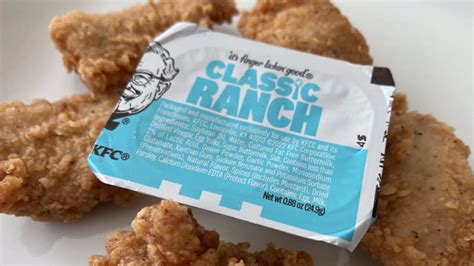 KFC Sauces Ranked Worst To Best