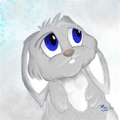 Snow Bunny By Rhinoartist On Newgrounds