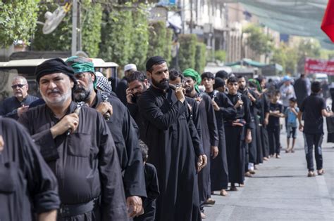 Karbala Mourning Processions Commemorate The Martyrdom Anniversary Of