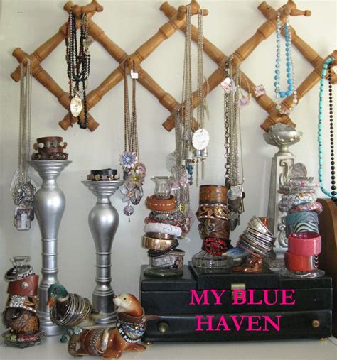 Jewelry display from My Blue Haven | Jewellery display, Display, Home ...