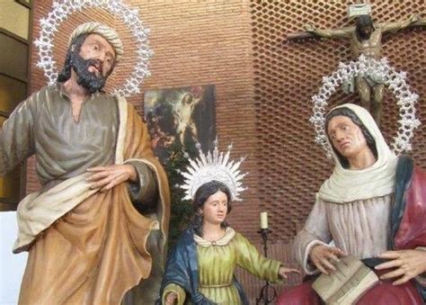 La parroquia de Santa Ana y San Joaquín celebra a los patronos de los