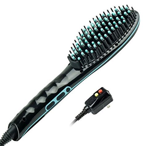 Buy Coastacloud Black Brush Hair Straightener Instant Magic Silky