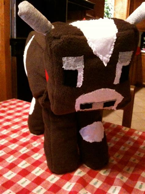 Plush Minecraft Cow by GreyAneria on DeviantArt