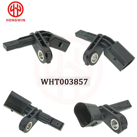 4x Wht003856 Wht003857 Wht003858 Wht003859 Abs Wheel Speed Sensor For Audi A3 Q3 Tt Skoda