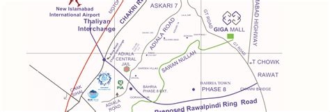 Rawalpindi Ring Road Map