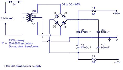 150w Amplifier Circuit Diagram