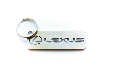 Lexus Stainless Steel Hand Polished Keychain By Metalstylelt On Etsy