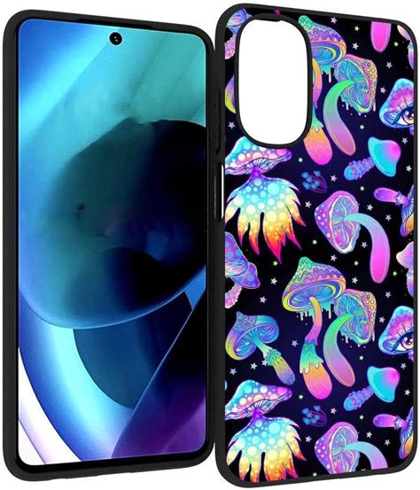 Designed For Moto G 5g 2022 Mushroom Case Hippie Trippy Psychedelic Mushrooms Magic