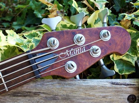 Gorgeous 2005 Mania Vtb 5bs 5 String Active Eq Bass Guitar Walnut Bubinga Rosewood And Maple