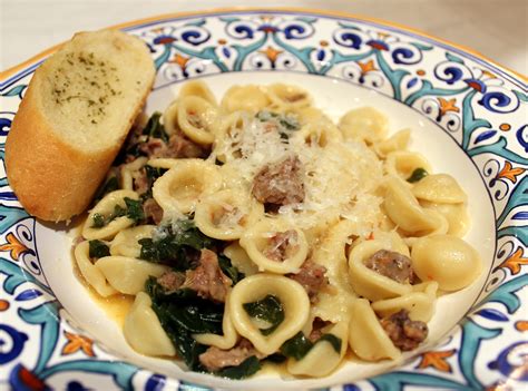 Orecchiette Pasta With Sausage And Kale