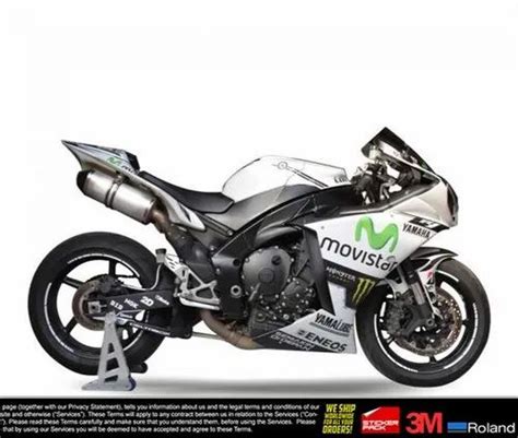 Multicolor Yamaha R Design Model Full Body Wrap Decal