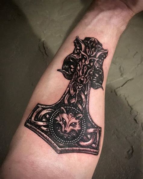 101 Amazing Mjolnir Tattoo Designs You Need To See