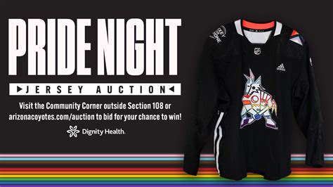 Arizona Coyotes On Twitter These Pride Night Warm Up Jerseys 🤩 Head