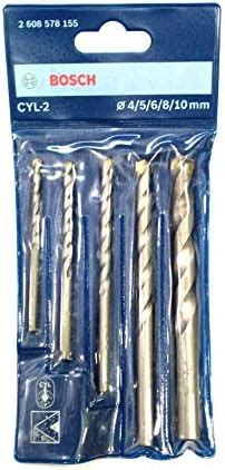 Bosch Masonry Drill Bits Set Cyl Mm High