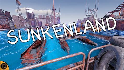 Water World Or Island Survival 1 SUNKENLAND YouTube