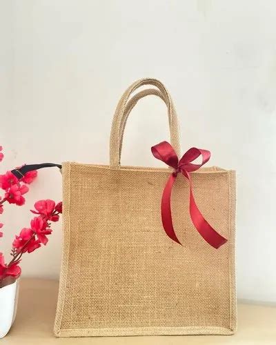 Plain Jute Gift Bags Size Dimension 23 Cm At Rs 50 Bag In Golaghat