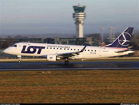 Sp Lin Lot Polish Airlines Embraer Erj Lr Erj Lr Photo