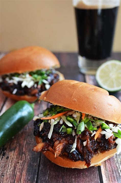 Sweet And Spicy Pulled Pork With Honey Jalapeno Lime Slaw [oc] [670 X 1012] R Foodporn