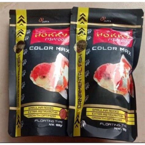 Jual Makanan Ikan Koki Hokky Color Max Shopee Indonesia