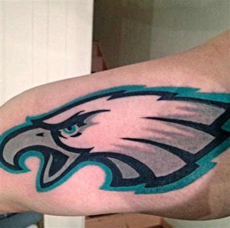 30 Philadelphia Eagles Tattoo Designs For Men - NFL Ink Ideas