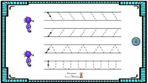 Trabaja La Grafomotricidad Con Estas Fichas Y Cuadernos