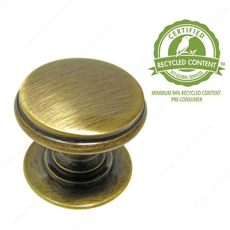 Traditional Brass Knob 1255 Richelieu Hardware