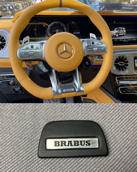 Brabus Badge Mercedes Emblems And Badges Accessories Carbon Fiber