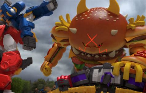 Mini Force Burger Monster Samg Animation Studio