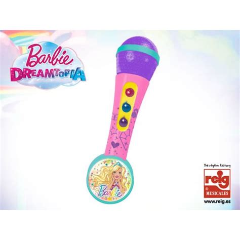 Reig Musicales Microfone De Mao Barbie Kuantokusta