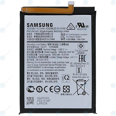 Samsung Galaxy M Sm M F Battery Hq S Mah Gh A