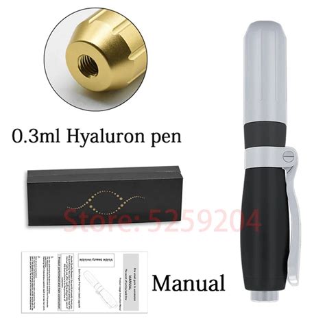 High Pressure Hyaluronic Acid Pen Meso Injection Gun Hyaluron Pen 0 3ml