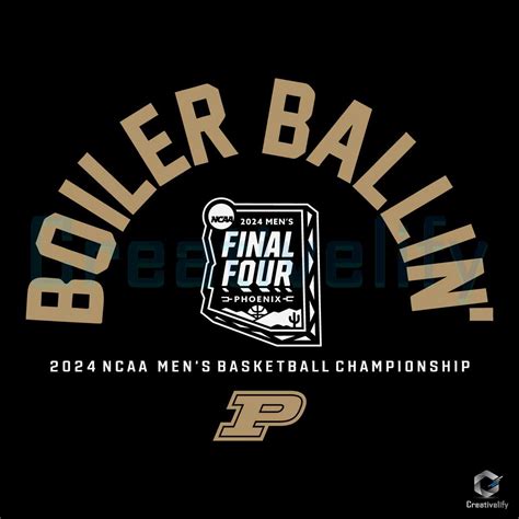 Boiler Ballin Purdue Mens Basketball Svg File Creativelify