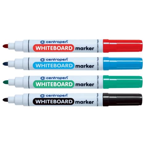 Marker Whiteboard Centropen Set Culori Varf Rotund