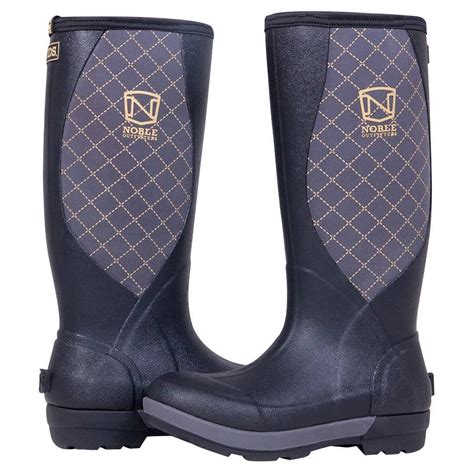 Noble Outfitters Womens Muds High Boots Black