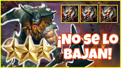 ⭐⭐⭐ Arrasando Con Olaf 3 Estrellas Y Triple Titánica En Tft Set 10 🔥🔥🔥