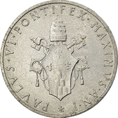 Moneta PAŃSTWO WATYKAŃSKIE Paul VI Lira 1963 10126665408