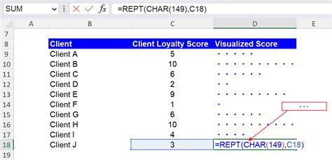 Rept Function In Excel Explained Liveflow