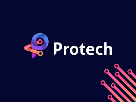 Protech Logo Brand Identity Design Behance